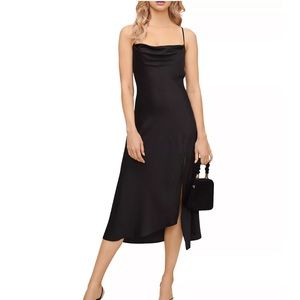 ASTR The Label Cowl Slip Midi Dress